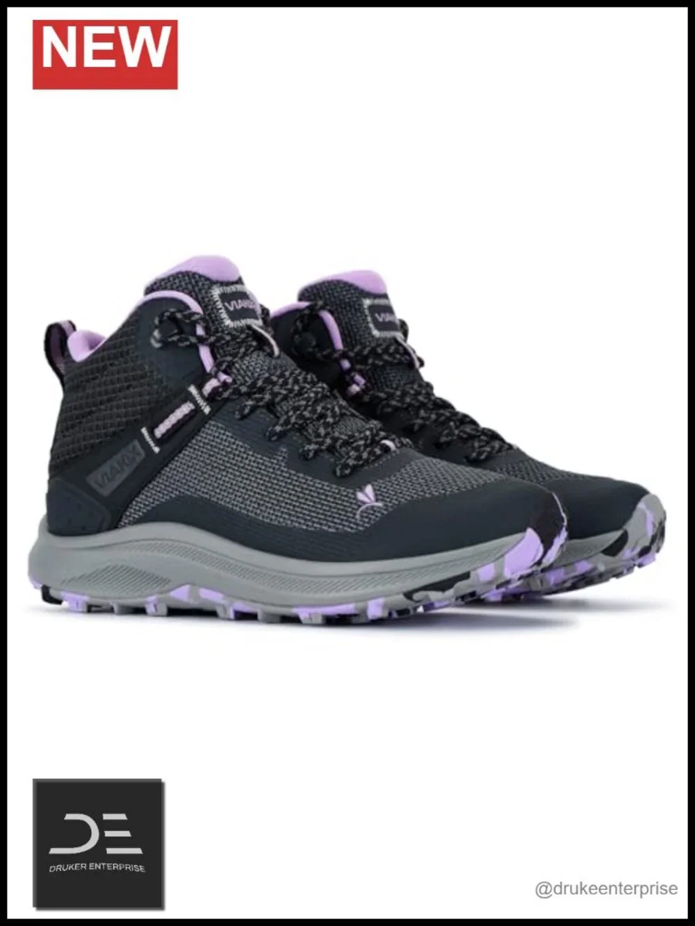 Waterproof Hiking Boots, Lightweight Trail Boots, FlexFoam Cushioning